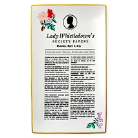 Bridgerton Lady Whistledown's Society Papers Trinket Dish for only USD 22.99 | Hallmark