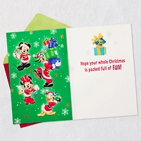 Disney Mickey Mouse and Friends Packed Full of Fun Musical Christmas Card for only USD 7.99 | Hallmark