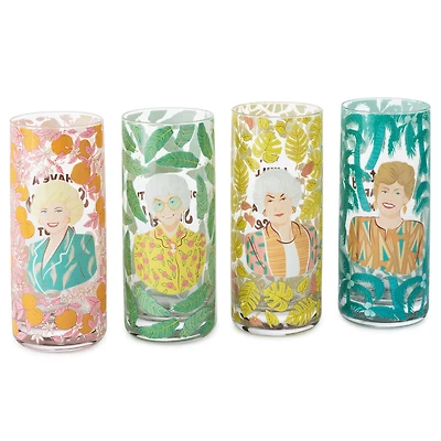 The Golden Girls Cameos and Quotes Drinking Glasses, Set of 4 for only USD 44.99 | Hallmark