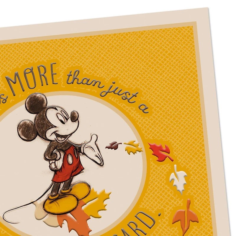 Disney Mickey Mouse Here's a Hug Thanksgiving Card for only USD 3.99 | Hallmark