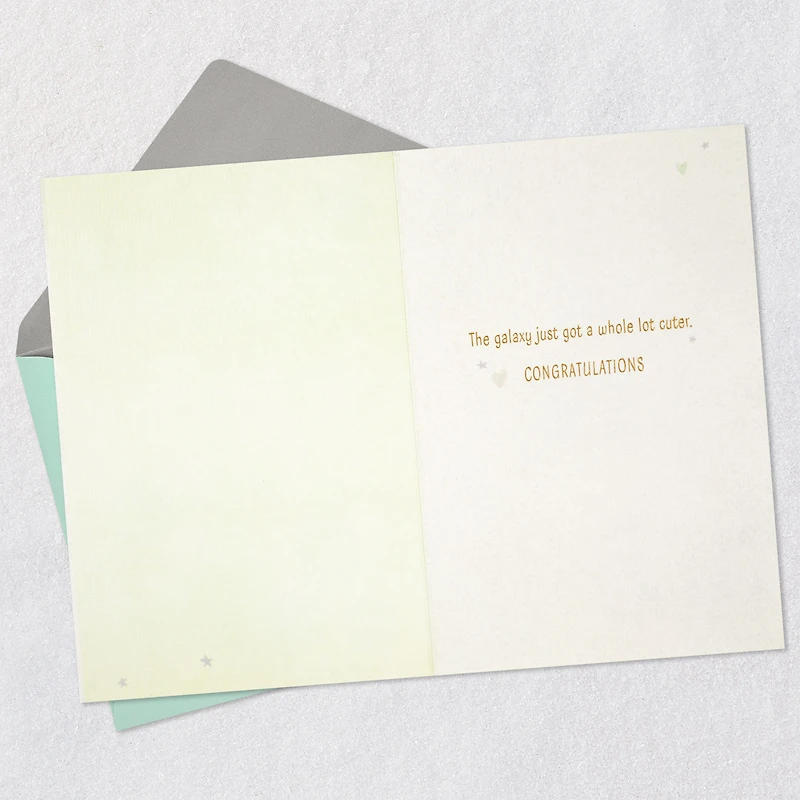 Star Wars: The Mandalorian™ Grogu™ The Force Is Strong New Baby Card for only USD 5.99 | Hallmark