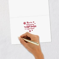 Warm Smiles Puppy Dog in Santa Hat Christmas Card for only USD 0.99 | Hallmark