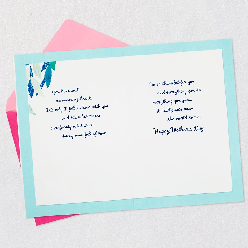 You Mean the World to Me Mother's Day Card for Wife for only USD 7.59 | Hallmark