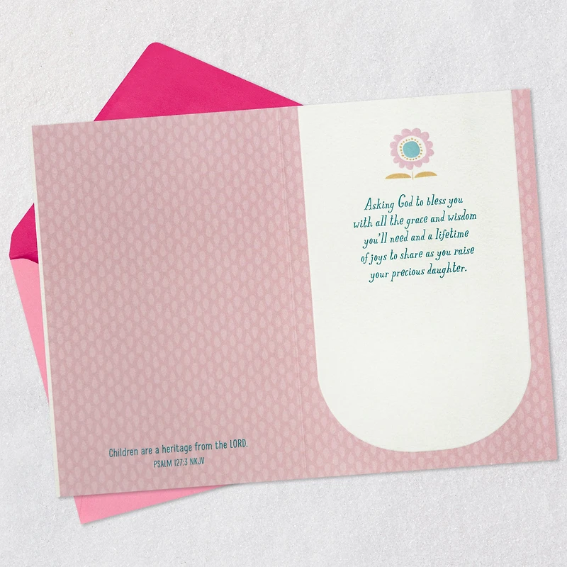 A Treasure to Nurture and Love Baptism Card for Girl for only USD 5.59 | Hallmark