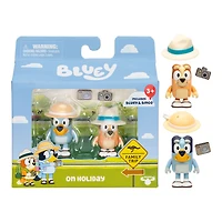 Bluey and Bingo on Holiday Play Figures, Set of 2 for only USD 14.99 | Hallmark