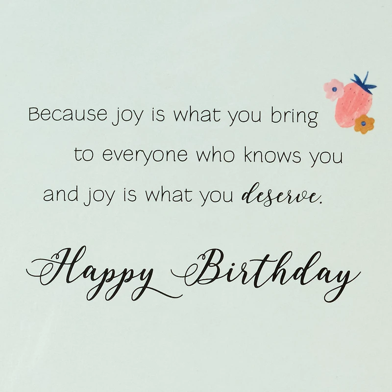 Wishing You Everything That Brings You Joy Birthday Card for Niece for only USD 6.99 | Hallmark