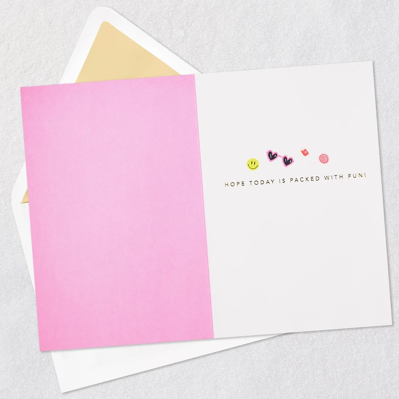 Packed with Fun Birthday Card for Girl for only USD 7.59 | Hallmark