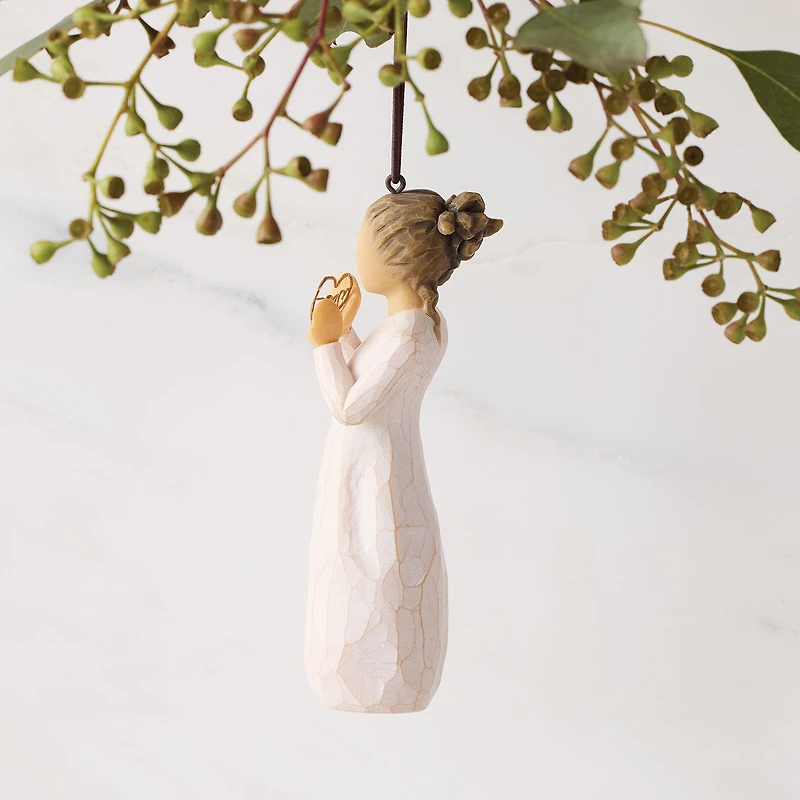 Willow Tree Courage 2025 Girl With Heart Ornament for only USD 26.99 | Hallmark