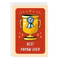 Personalized #1 Ribbon and Trophy Card for only USD 4.99 | Hallmark