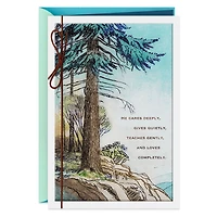 Pine Tree Landscape Scene Birthday Card for Dad for only USD 4.59 | Hallmark