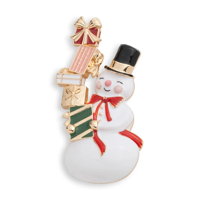 Hallmark Snowman With Gifts Pin for only USD 22.00 | Hallmark