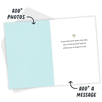 Follow Your Heart Paris Vibe Custom Encouragement Card for only USD 4.99 | Hallmark