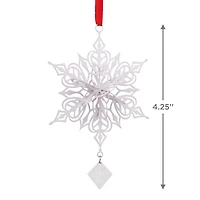 Dimensional Snowflake 2025 Metal Hallmark Ornament for only USD 14.99 | Hallmark