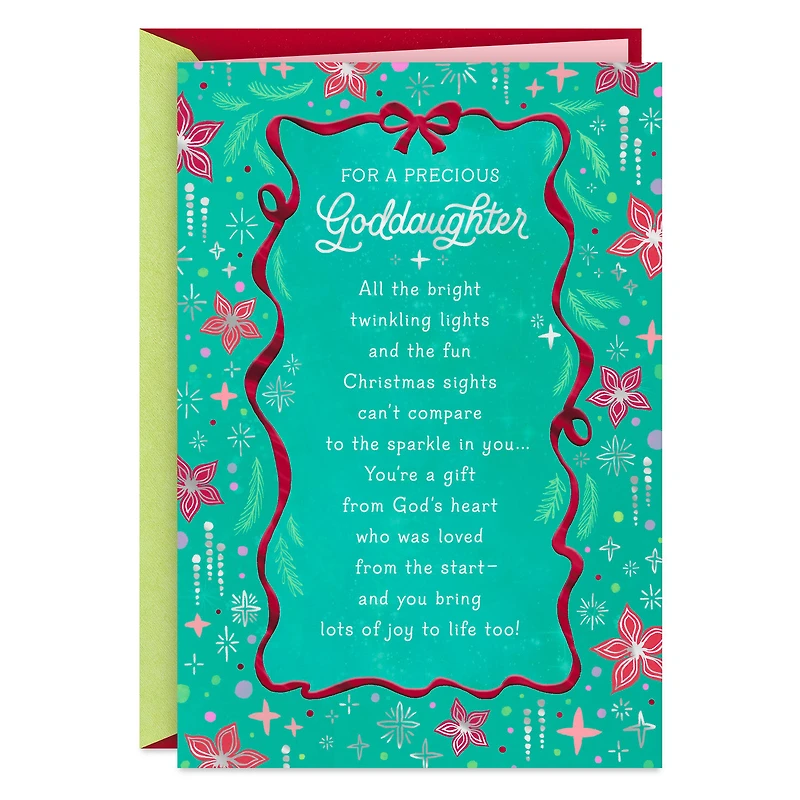 You're a Gift From God Religious Christmas Card for Goddaughter for only USD 3.99 | Hallmark