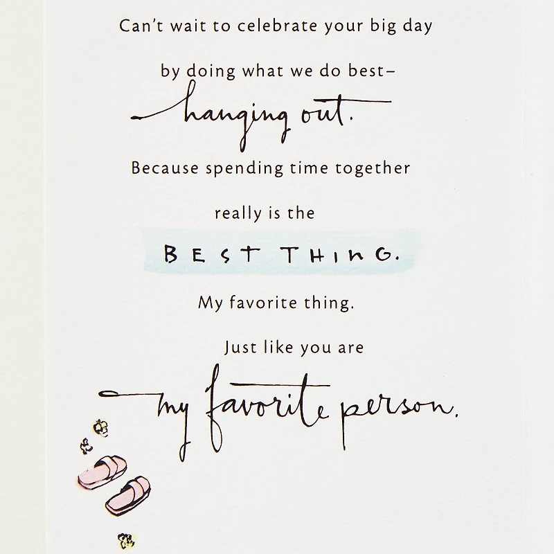 You Are My Favorite Person Romantic Birthday Card for only USD 5.99 | Hallmark