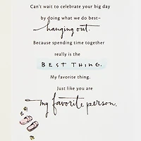 You Are My Favorite Person Romantic Birthday Card for only USD 5.99 | Hallmark
