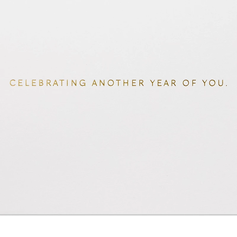 Celebrating You, Woodgrain Birthday Card for only USD 9.59 | Hallmark