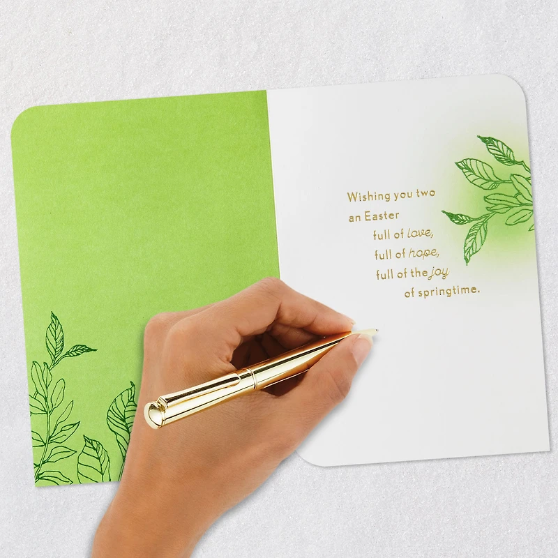 Marjolein Bastin Love, Hope and Joy Easter Card for Son and Daughter-in-Law for only USD 4.59 | Hallmark