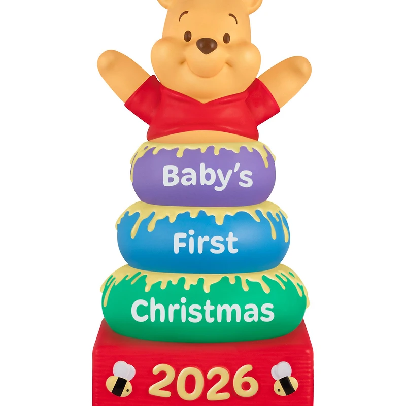 Disney Winnie the Pooh Baby's First Christmas 2026 Ornament for only USD 24.99 | Hallmark