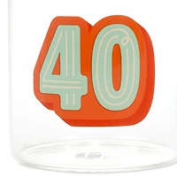 Glass 40th Birthday Mug, 17.5 oz. for only USD 19.99 | Hallmark