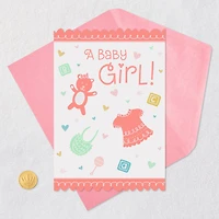 A Life Filled With Love New Baby Girl Card for only USD 0.99 | Hallmark