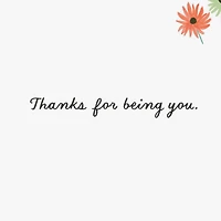 You Happy Up My World Thank You Card for only USD 2.99 | Hallmark