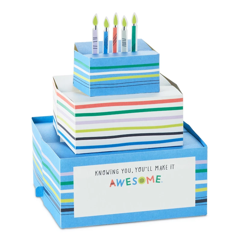 Playful Blue Cake 3D Pop-Up Birthday Card for Kids for only USD 7.99 | Hallmark