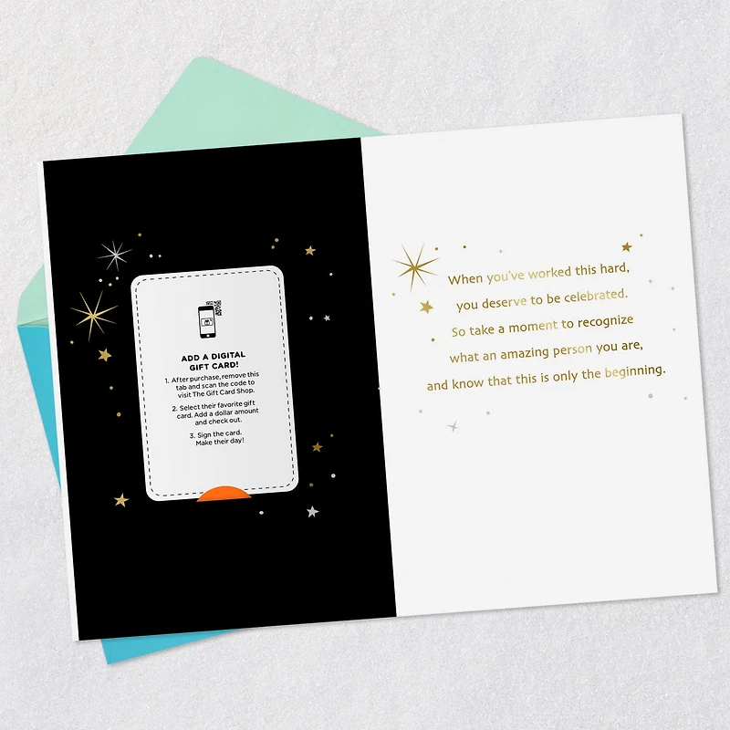 Only the Beginning Gift Card Greeting High School Graduation Card for only USD 4.99 | Hallmark