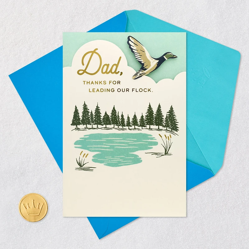 Thanks for Leading Our Flock Father's Day Card for Dad From All for only USD 6.59 | Hallmark