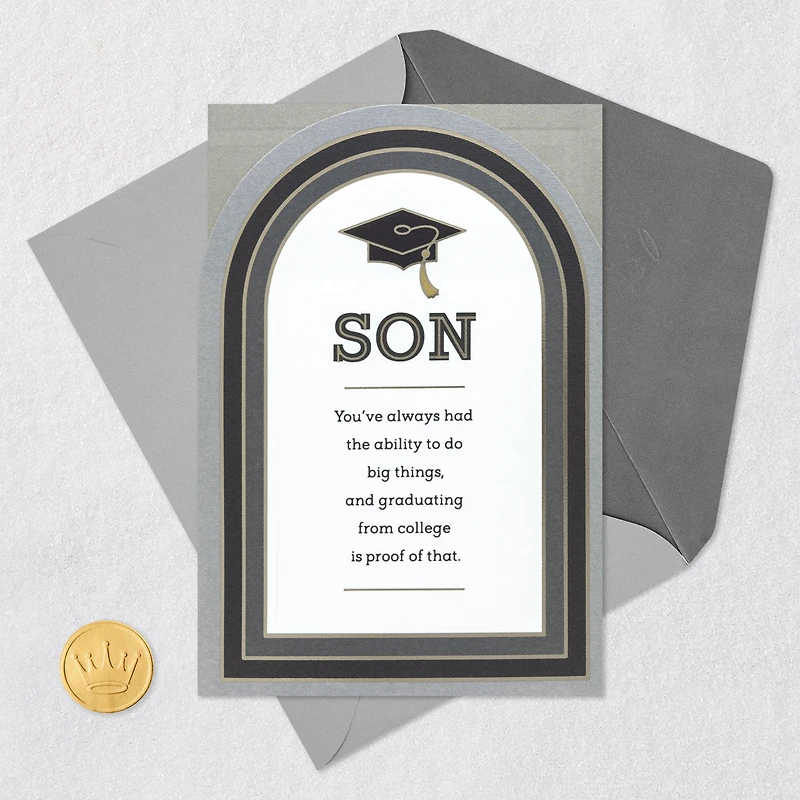 Always Believe in Yourself Graduation Card for Son for only USD 4.99 | Hallmark