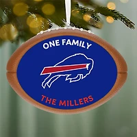 NFL Buffalo Bills Football Personalized Ornament, Custom Text for only USD 30.99 | Hallmark