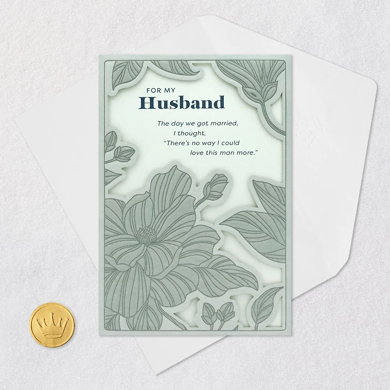 Our Wedding Day Was Only the Beginning Anniversary Card for Husband for only USD 9.59 | Hallmark