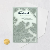 Our Wedding Day Was Only the Beginning Anniversary Card for Husband for only USD 9.59 | Hallmark