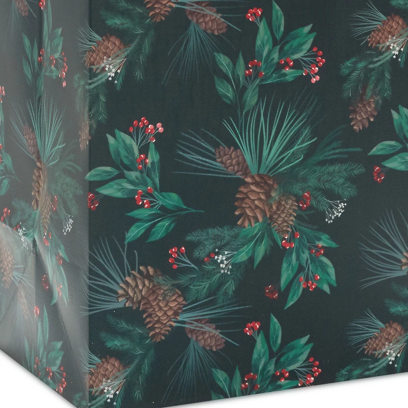 9.6" Pinecones and Berries Medium Holiday Gift Bag for only USD 3.49 | Hallmark