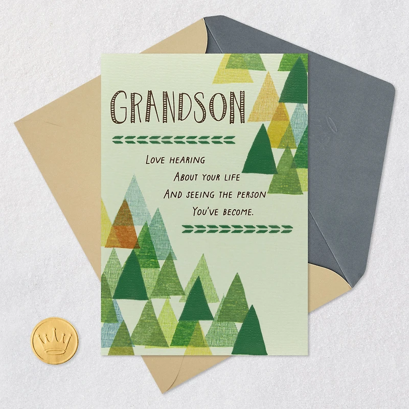 Love Hearing About Your Life Birthday Card for Grandson for only USD 5.59 | Hallmark