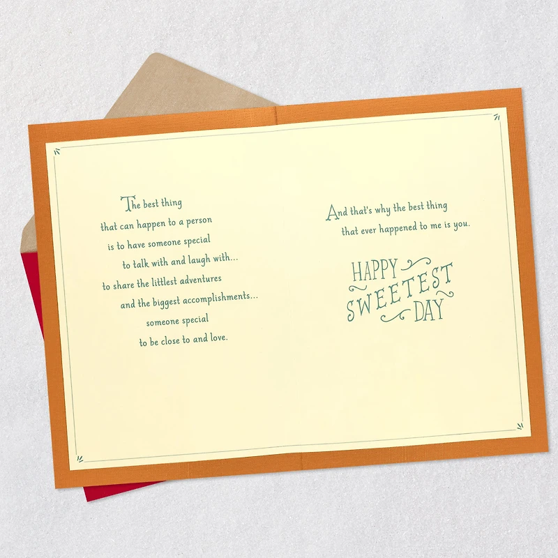 You're the Best Thing to Happen to Me Romantic Sweetest Day Card for only USD 5.99 | Hallmark