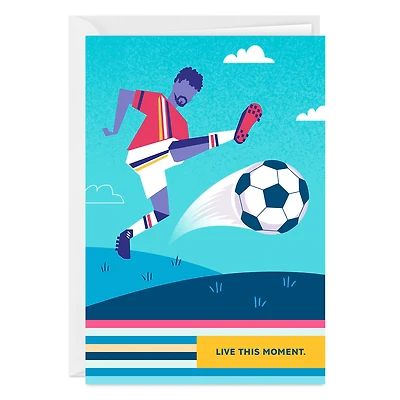 Soccer Live This Moment Custom Card for only USD 4.99 | Hallmark
