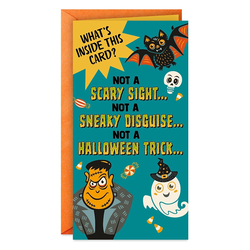 Just a Fun Surprise Money Holder Halloween Card for only USD 2.00 | Hallmark