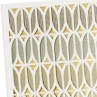 Ombré Laser-Cut Geometric Pattern Blank Card for only USD 7.59 | Hallmark
