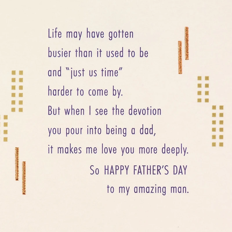 Fatherhood Looks Good on You Father's Day Card for Husband for only USD 4.99 | Hallmark