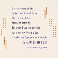 Fatherhood Looks Good on You Father's Day Card for Husband for only USD 4.99 | Hallmark
