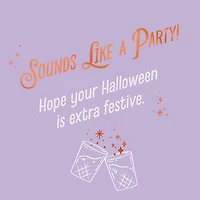 Cocktails and Ghosts Halloween Card for only USD 3.99 | Hallmark