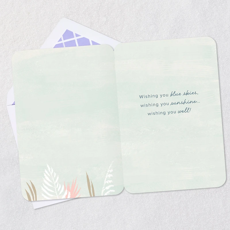 Wishing You Blue Skies and Sunshine Get Well Card for only USD 2.99 | Hallmark