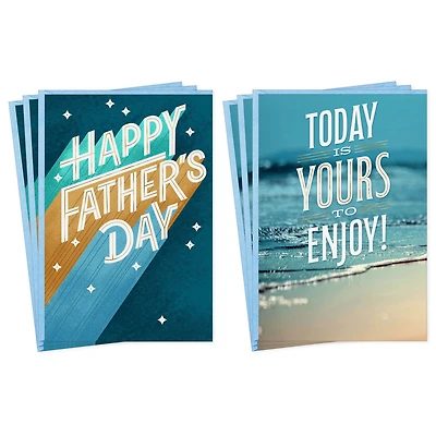 Blue and Beachy Father's Day Cards, Pack of 6 for only USD 6.99 | Hallmark