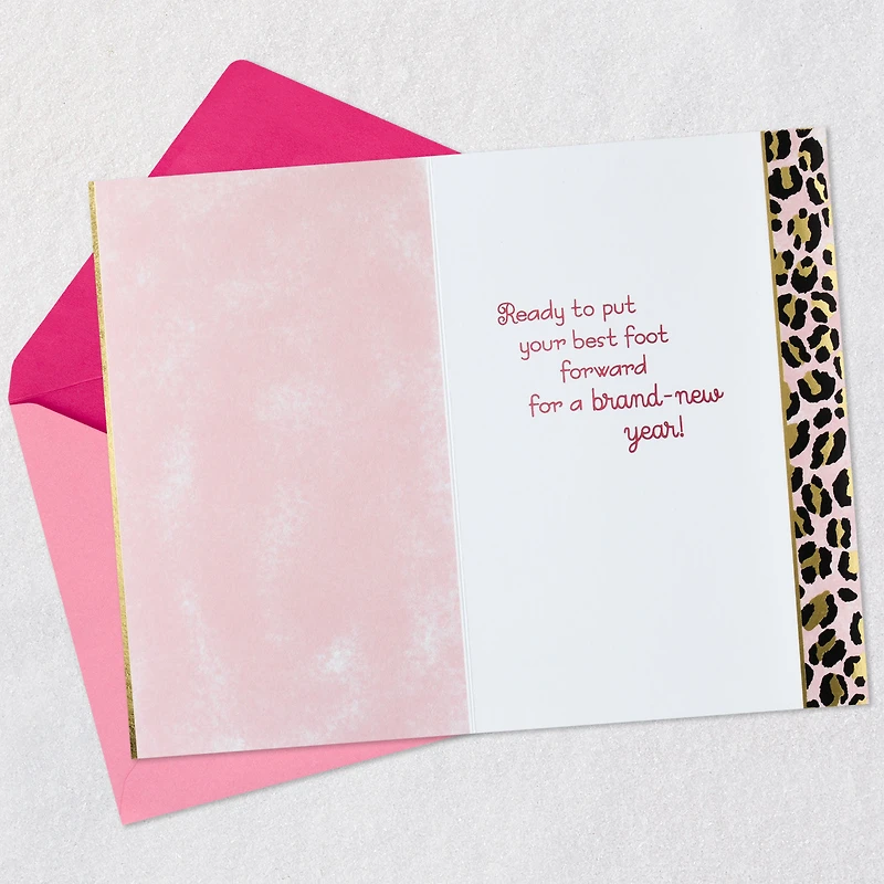 Putting Your Best Foot Forward Birthday Card for only USD 4.99 | Hallmark