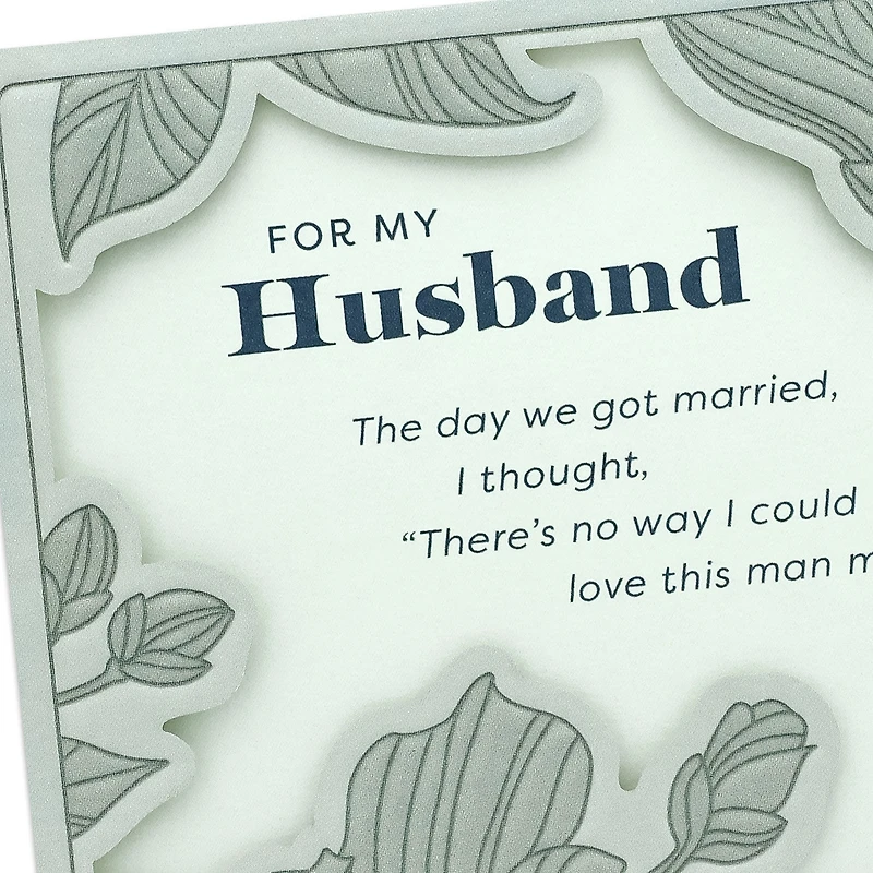 Our Wedding Day Was Only the Beginning Anniversary Card for Husband for only USD 9.59 | Hallmark