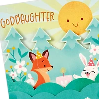 You're a Wonderful Blessing Pop-Up Birthday Card for Goddaughter for only USD 5.99 | Hallmark