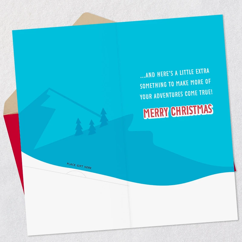 A Grandson Is One of Life's Greatest Adventures Money Holder Christmas Card for only USD 2.99 | Hallmark