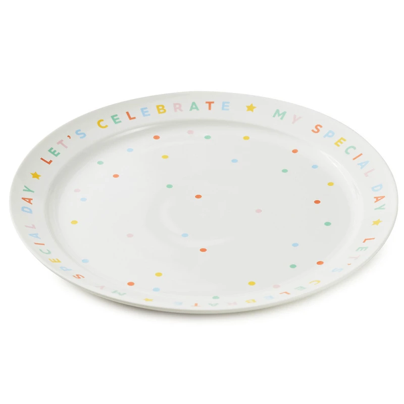 My Special Day Celebration Plate, 11" for only USD 29.99 | Hallmark
