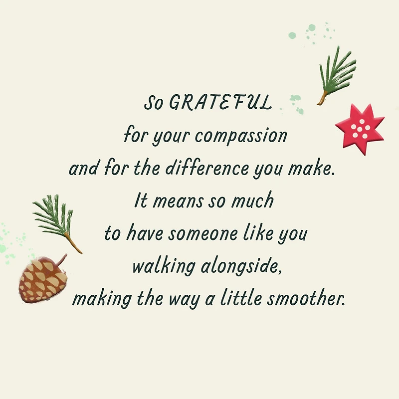 Peace, Hope and Support Christmas Card for Mental Health Professional for only USD 3.99 | Hallmark